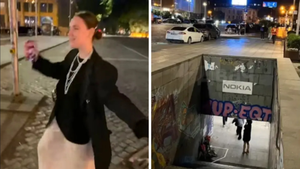 Principal arina glazunova video completo mientras cae por gradas del metro 2024 10 07 seo fs